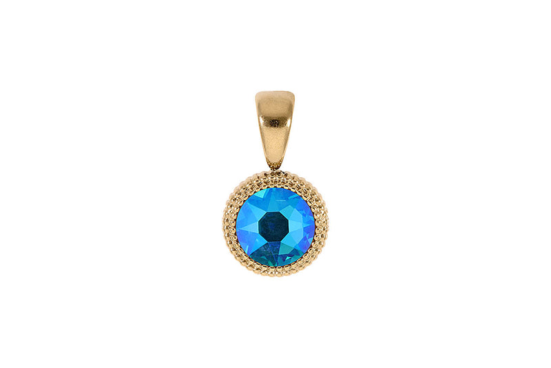 Fabero flat Pendant 10mm - Gold