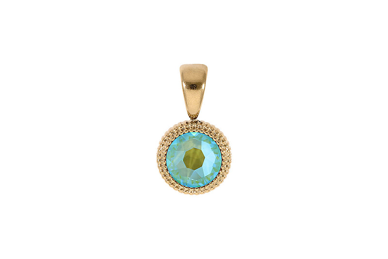 Fabero flat Pendant 10mm - Gold