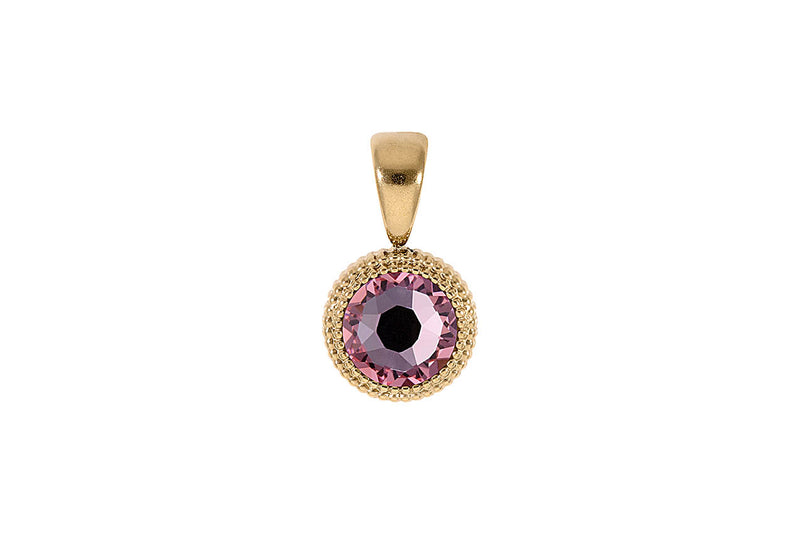 Fabero flat Pendant 10mm - Gold