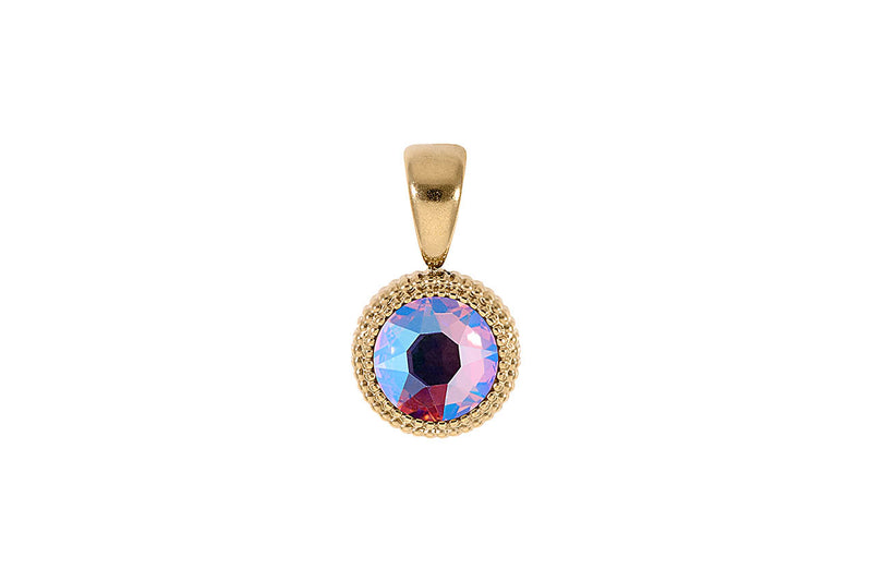 Fabero flat Pendant 10mm - Gold
