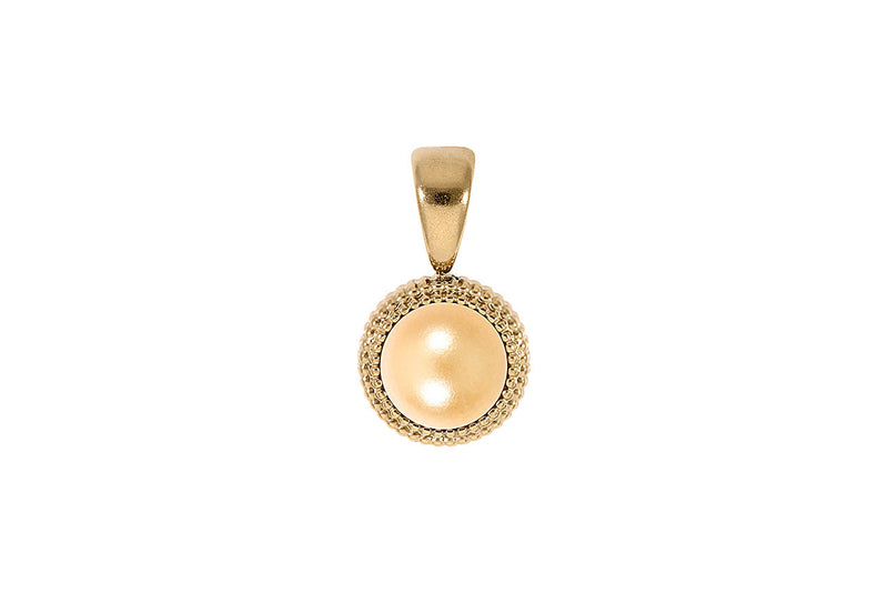 Fabero flat Pendant 10mm - Gold