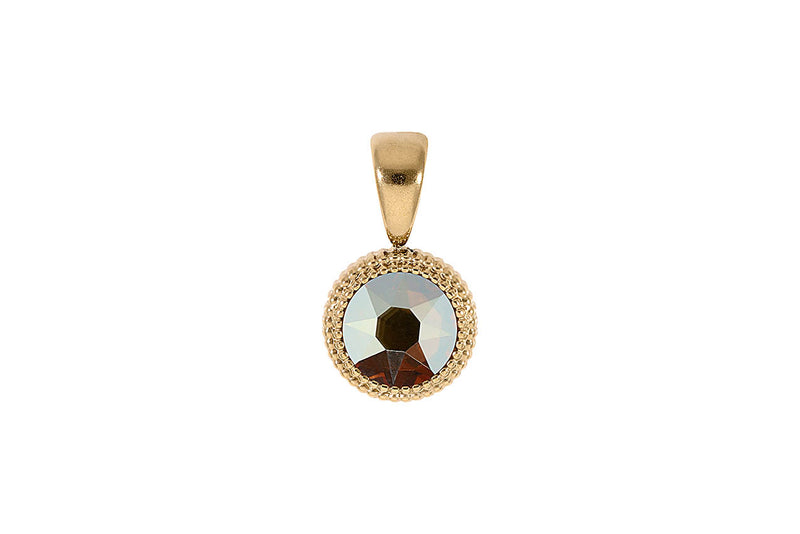 Fabero flat Pendant 10mm - Gold