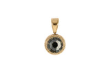 Fabero flat Pendant 10mm - Gold