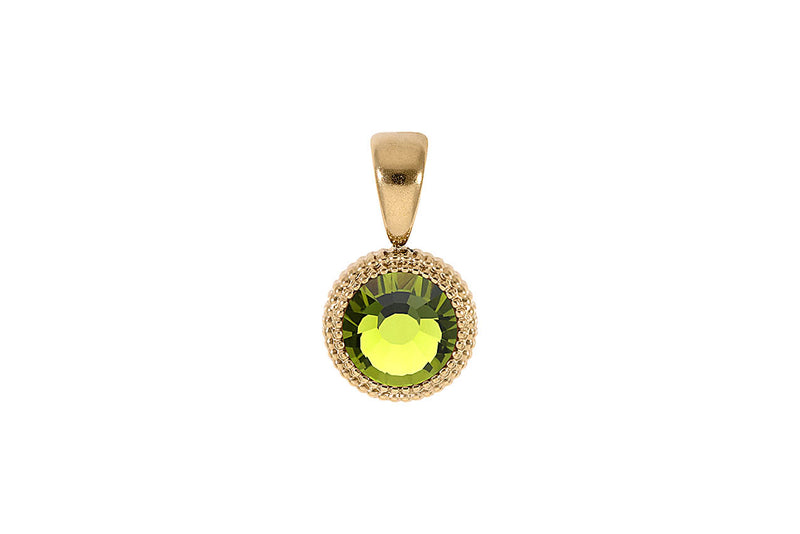 Fabero flat Pendant 10mm - Gold