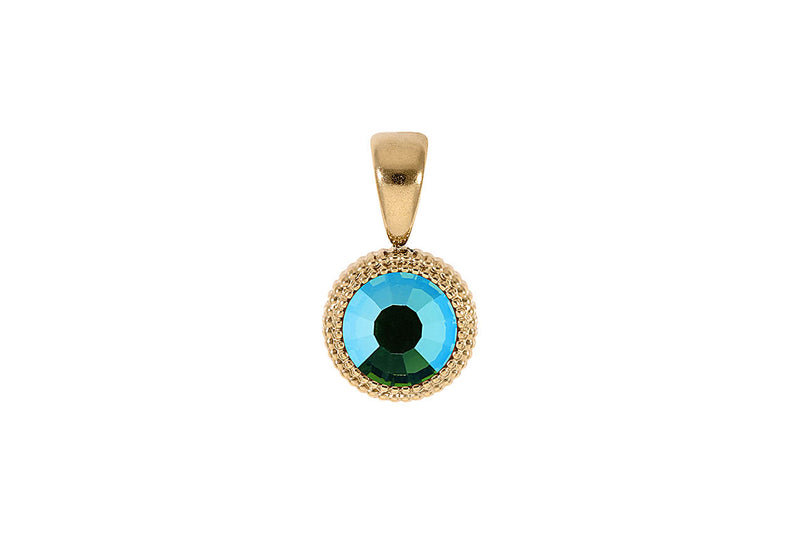Fabero flat Pendant 10mm - Gold