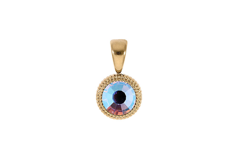 Fabero flat Pendant 10mm - Gold