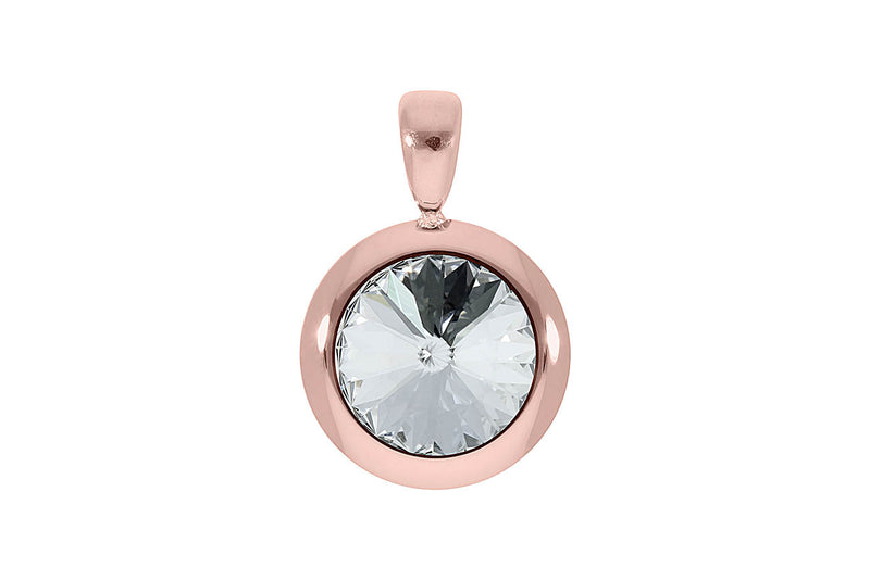 Tondo pendant 16mm - Rose Gold