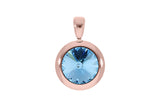 Tondo pendant 16mm - Rose Gold
