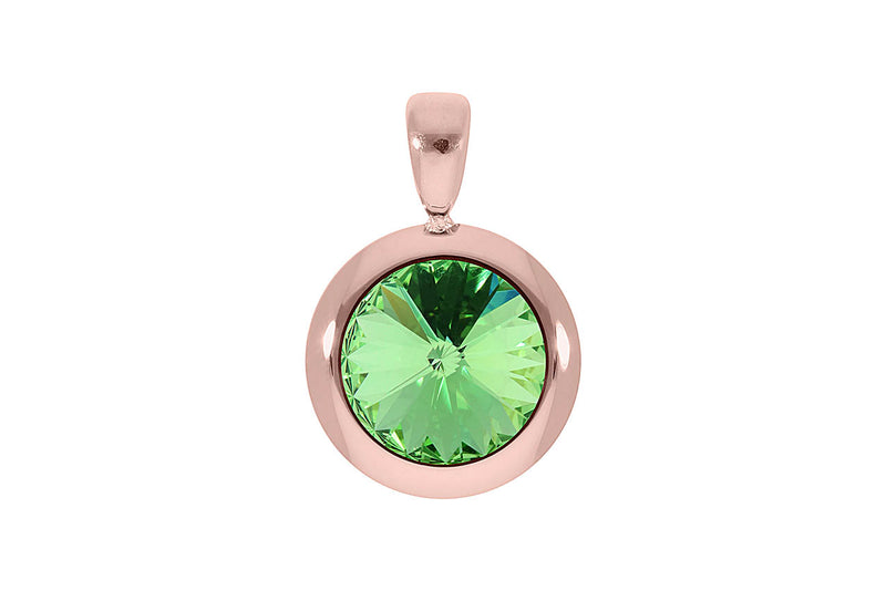 Tondo pendant 16mm - Rose Gold