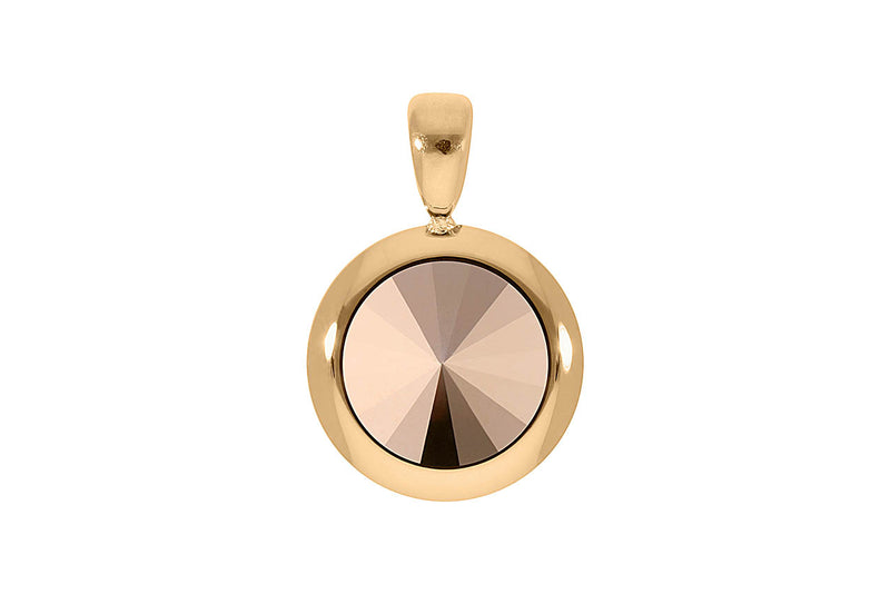Tondo pendant 16mm - Gold