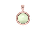 Tondo pendant 16mm - Rose Gold