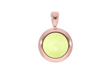 Tondo pendant 16mm - Rose Gold