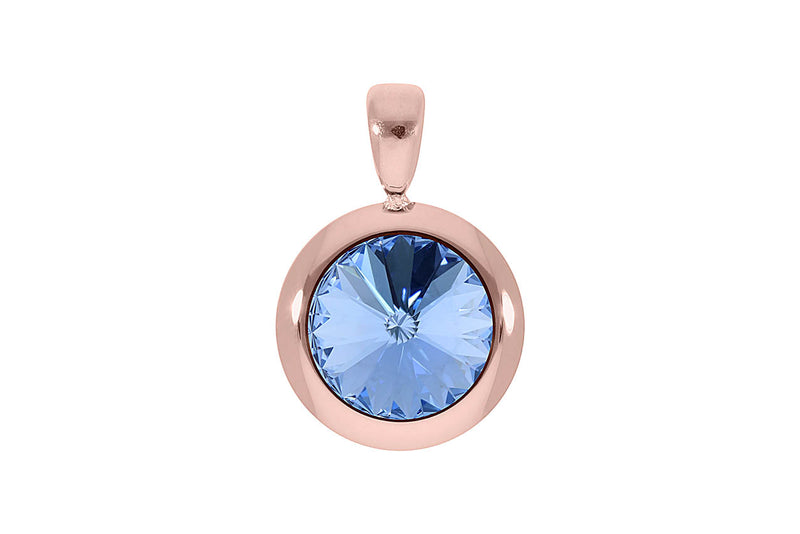 Tondo pendant 16mm - Rose Gold