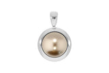 Tondo pendant 16mm - Silver