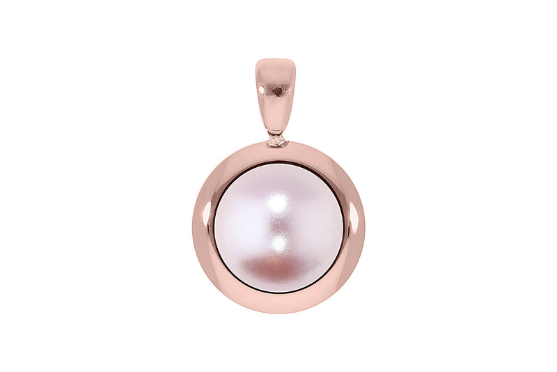 Tondo pendant 16mm - Rose Gold