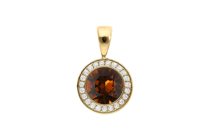 Tondo Deluxe Pendant 13mm - Gold