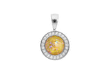 Tondo Deluxe Pendant 13mm - Silver