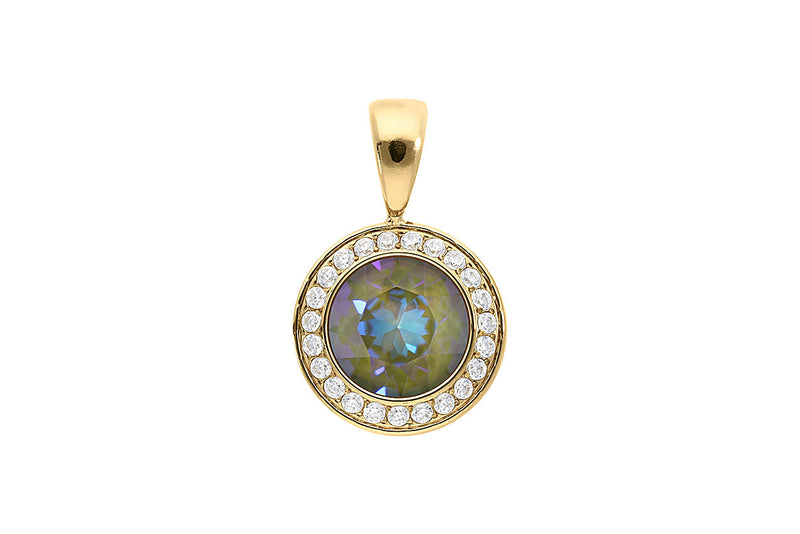 Tondo Deluxe Pendant 13mm - Gold