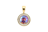 Tondo Deluxe Pendant 13mm - Gold