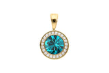 Tondo Deluxe Pendant 13mm - Gold
