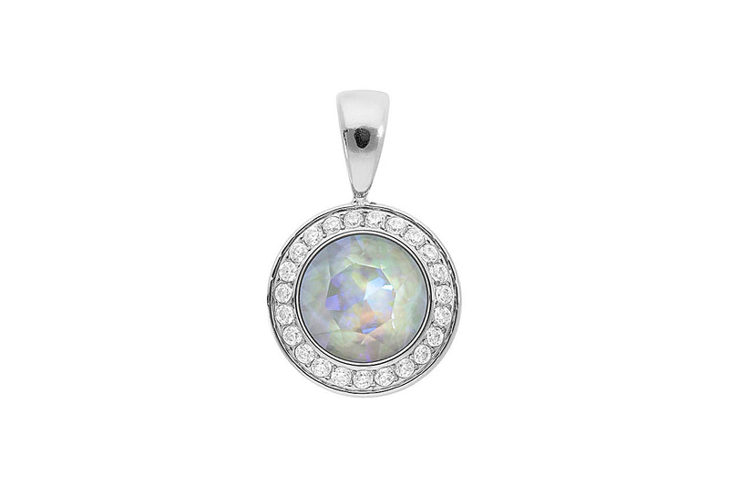 Tondo Deluxe Pendant 13mm - Silver