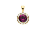 Tondo Deluxe Pendant 13mm - Gold