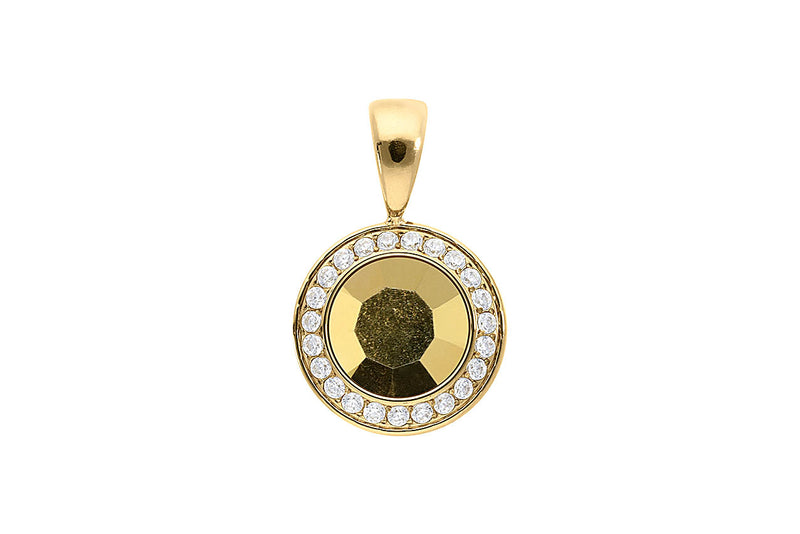 Tondo Deluxe Pendant 13mm - Gold