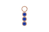 Cellere 4 x 12.5mm charm - Rose Gold