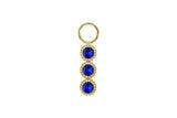 Cellere 4 x 12.5mm charm - Gold