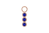 Cellere 4 x 12.5mm charm - Rose Gold