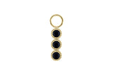 Cellere 4 x 12.5mm charm - Gold
